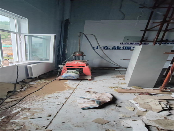 商河地基基础下沉墙体裂缝加固注浆顶升施工